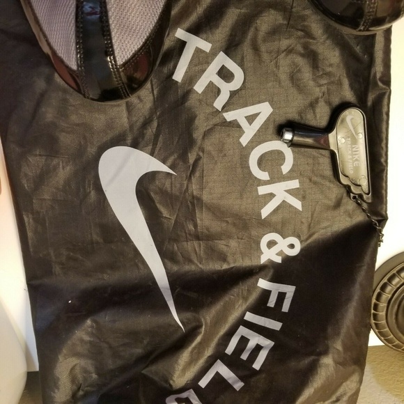 Nike Zoom Black Racing Shoes With Spikes Tool Bag - Picture 5 of 8